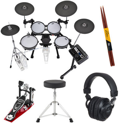 Yamaha DTX6K5-M E-Drum Set Bundle