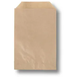 VEPATIM 2000x Papierbeutel braun unbedruckt 220 x 320 + 20 mm 40 g/m2 aus 100% Zellulose
