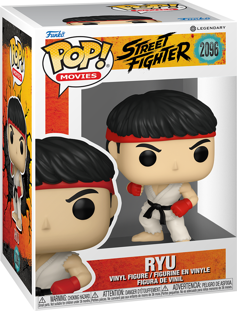 Funko Pop! Movies Street Fighter Ryu Vinyl Figure #2096