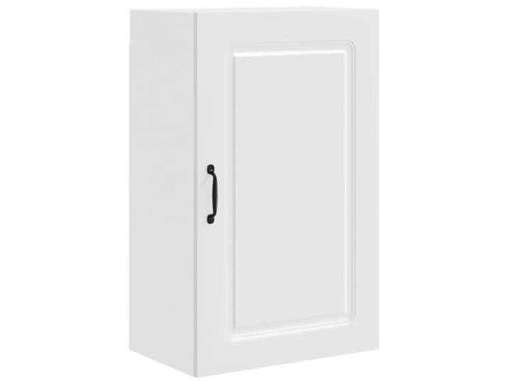 IBUQDDV Küchenschrank Kalmar Weiß 50 x 31 x 80 cm Holzwerkstoff Rechteckige Form, glatte Oberfläche, modernes Design, für Töpfe und Utensilien, Pflege mit trockenem Tuch