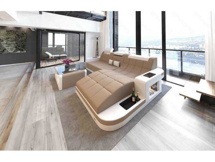 Sofa Dreams Ecksofa Polstercouch Stoffsofa Wave L Form M Mikrofaser Couch Stoff Sofa
