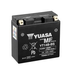 Yuasa YT14B Motorradbatterie 12 V 12 Ah