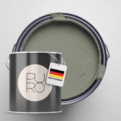 Wandfarbe A.S. CRÉATION "Premium Innenwandfarbe PURO Tuchmatt calm taupe", grün (c7006 calm taupe), 5 l 5ml, Farben, ideal für Wohnzimmer, Schlafzimmer, Flur und Küche, Farbwelt Taupe