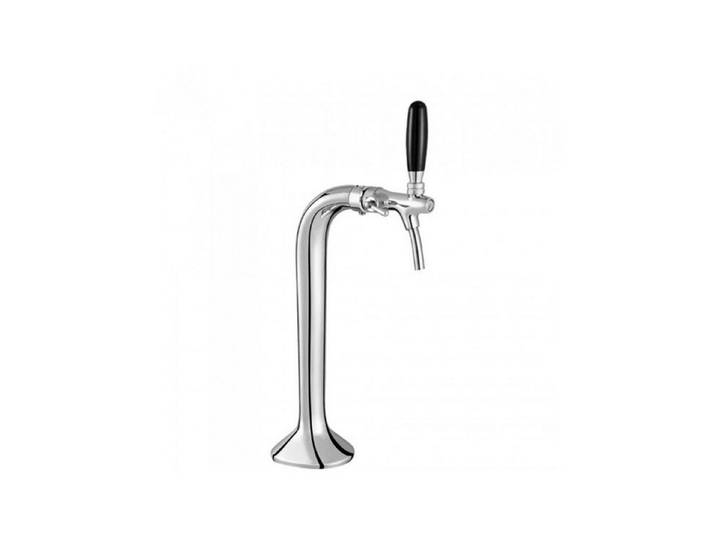 ich-zapfe Bierzapfanlage Schanksäule Chrom 1-leitig, elegant, Topp-Qualität!