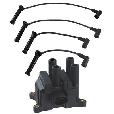 Atec Zündmodul + Zündkabelsatz 4-teilig [Hersteller-Nr. 40577401] für Ford