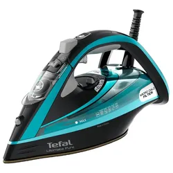 Tefal FV9844 Ultimate Pure schwarz Dampfbügeleisen mit 3200 Watt Leistung