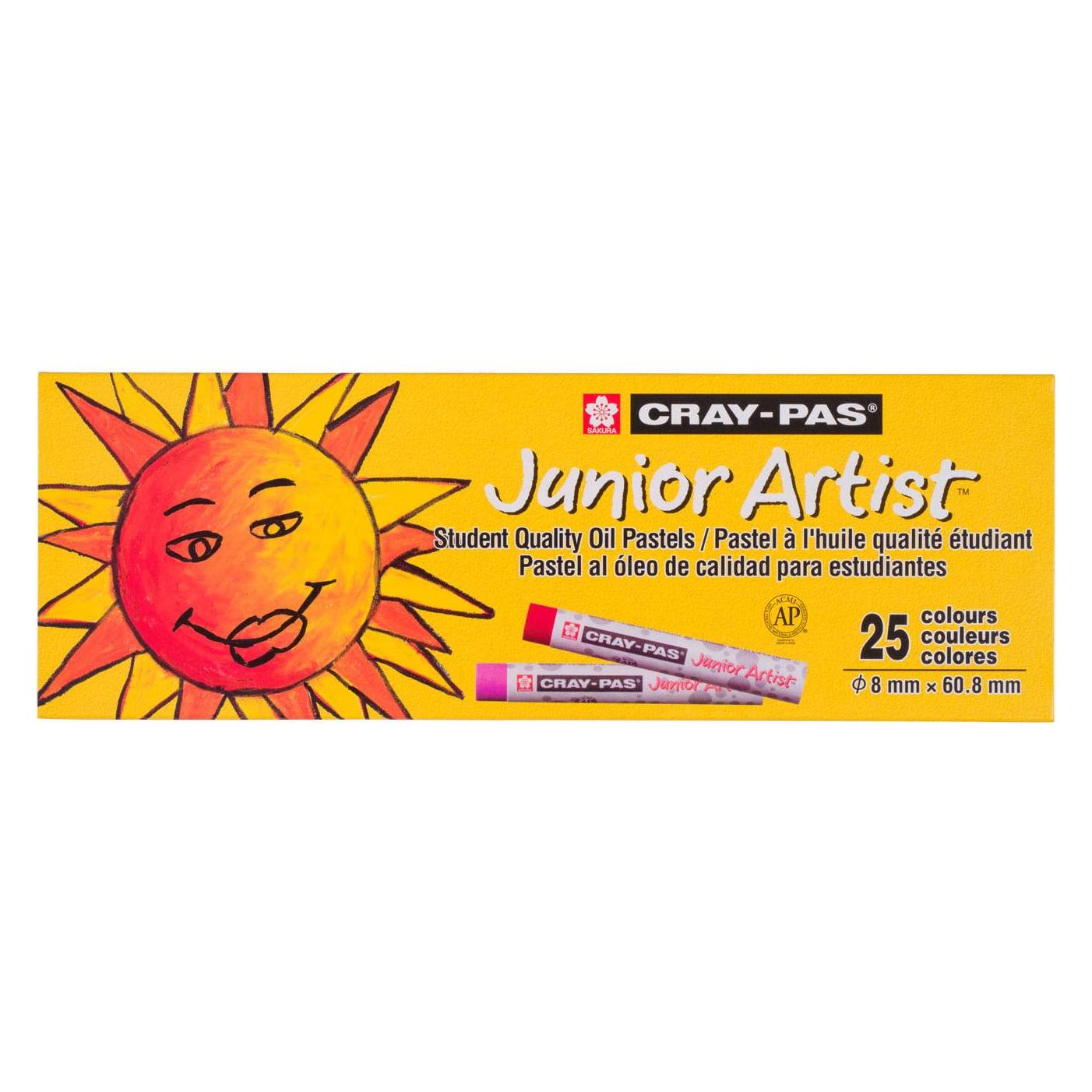 Bruynzeel Sakura Cray-Pas Junior Artist Ölpastell-Set, 25-tlg. (25x) (XEP25)