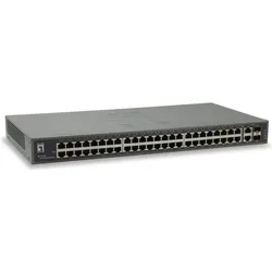LevelOne FGU-5021 (50 Ports), Netzwerk Switch, Grau