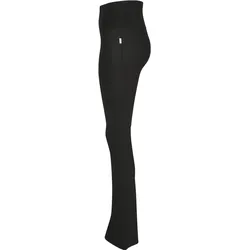Urban Classics, Damen, Tights, Organic Stretch Jersey Bootcut (L, S), Schwarz