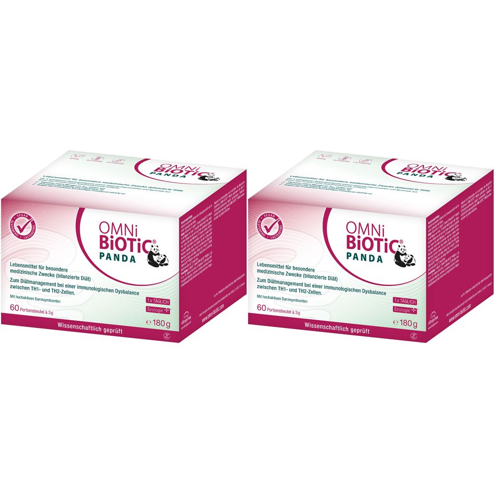 2x OMNi-BiOTiC Panda 2x60x3 g Pulver