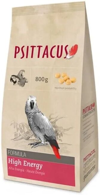 Psittacus Ração Alta Energia Para Aves Médias E Grandes 800g