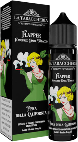 La Tabaccheria Pera Della California Flapper Juice Tobacco Liquido Shot 20ml Tabacco Pera