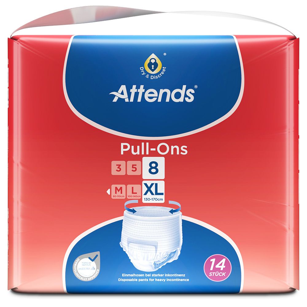 Attends Pull-Ons 8 XL 14 St Einweghosen