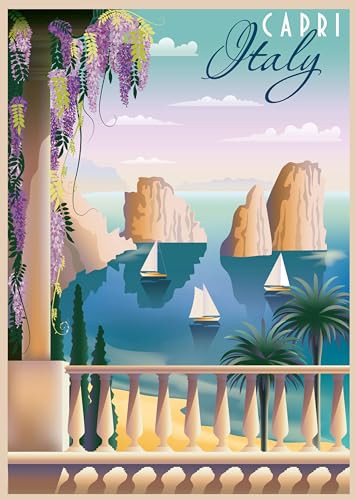 Ravensburger Puzzel 1000 stukjes - Ansichtkaart van Capri - 12001209