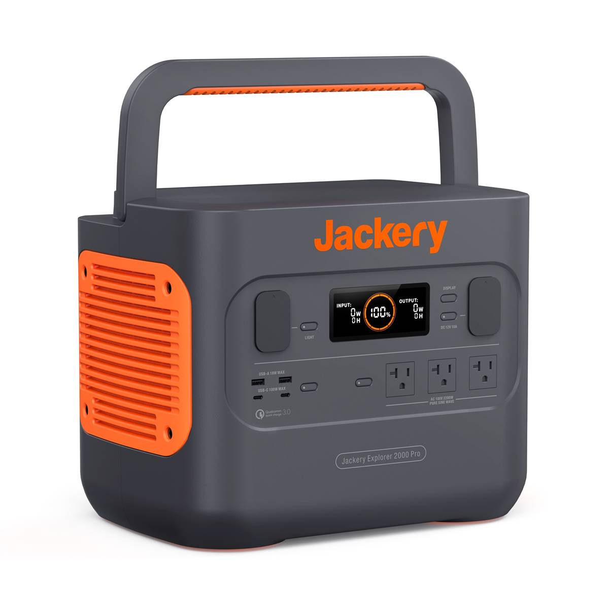 Jackery Explorer 2000Pro Portable Power Station 2000W 2160Wh, 136726