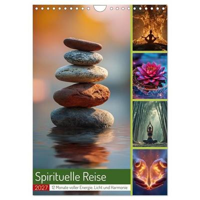 Spirituelle Reise (Wandkalender 2027 DIN A4 hoch), CALVENDO Monatskalender