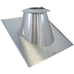 Bertrams Dw Dacheindichtungsflansch 22DE30VA300VA 15-30Grad, mit Regenkragen, Ø 300 mm