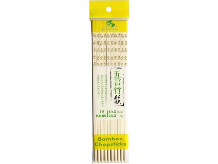 SHINE FARM - Bambus Essstäbchen Segen Worte - Multipack - 100 X 10 PCS