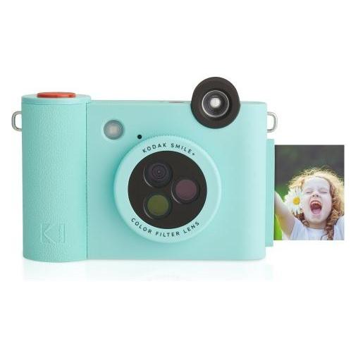 Kodak SMILE+ Instant Print Camera, 2x3", Green (RODSMPCAMGN)