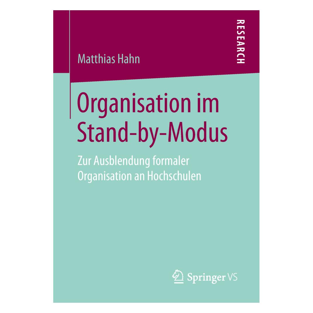 Springer Organisation im Stand-by-Modus (Deutsch, Softcover, Matthias Hahn) (38966346)