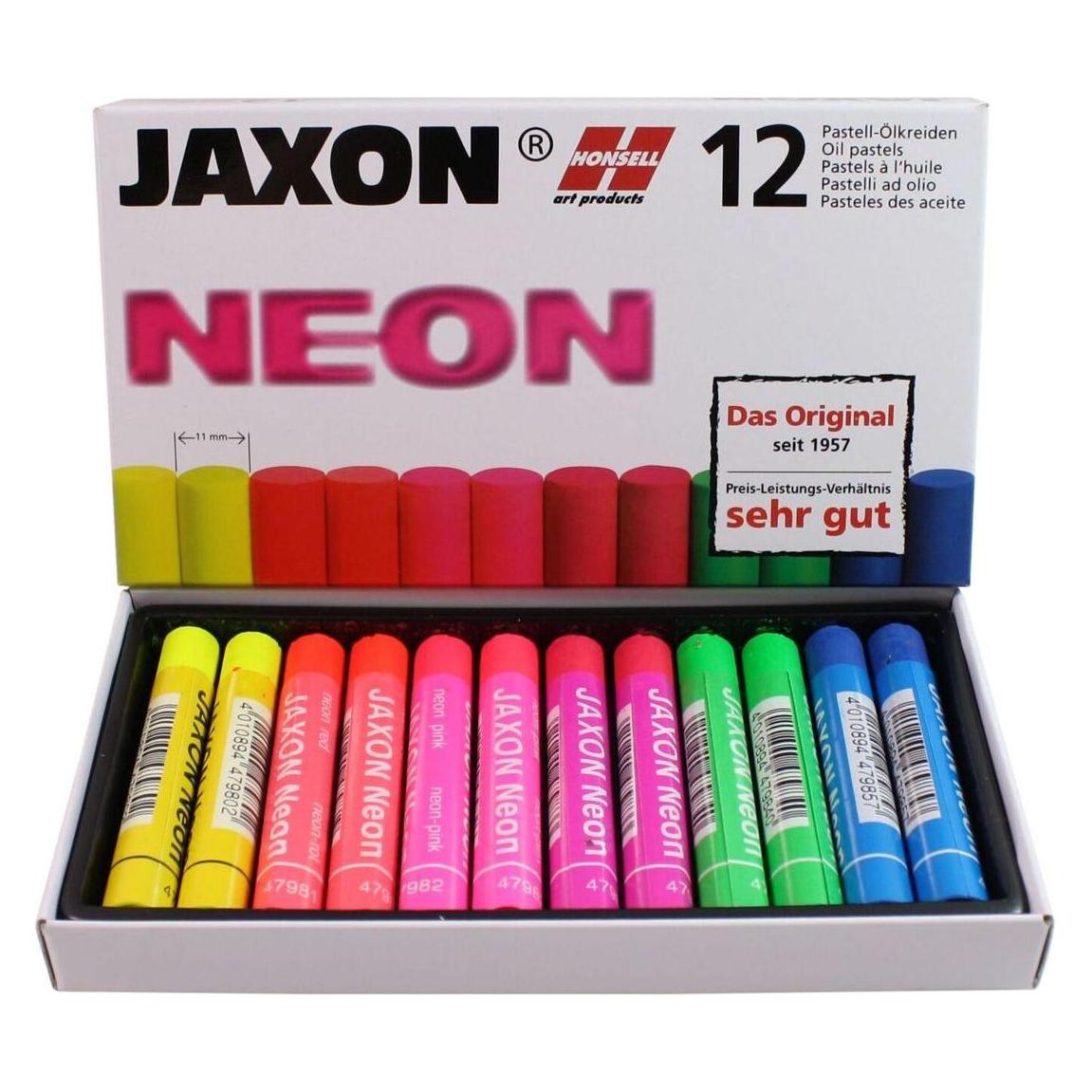Magni Pastellölkreiden Jaxon Neonfarben 12er (12x) (47408)