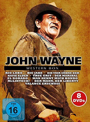 John Ford - John Wayne Western Box [8 DVDs] - Preis vom 09.10.2026 07:28:09 h