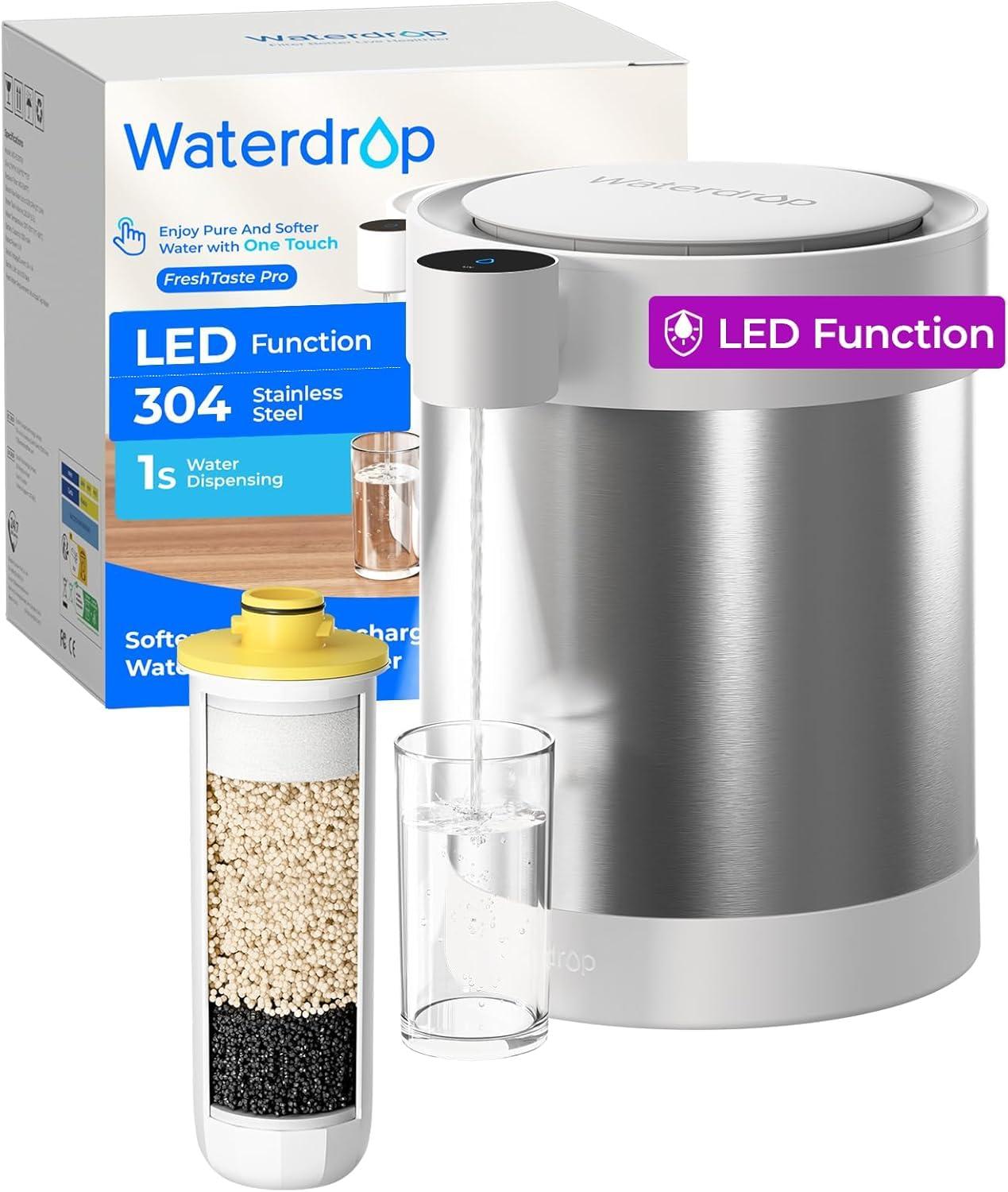 Elektrische RVS-Filterdispenser mit UV, 5,3 l, 5-Stufen-Filtration