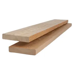 Terrassendielen Sibirische Lärche 2,7 x 14,2 x 200 cm – Terrassenholz aus Sibirische Lärche – fein geriffelte Holzdielen – Lärchenbretter