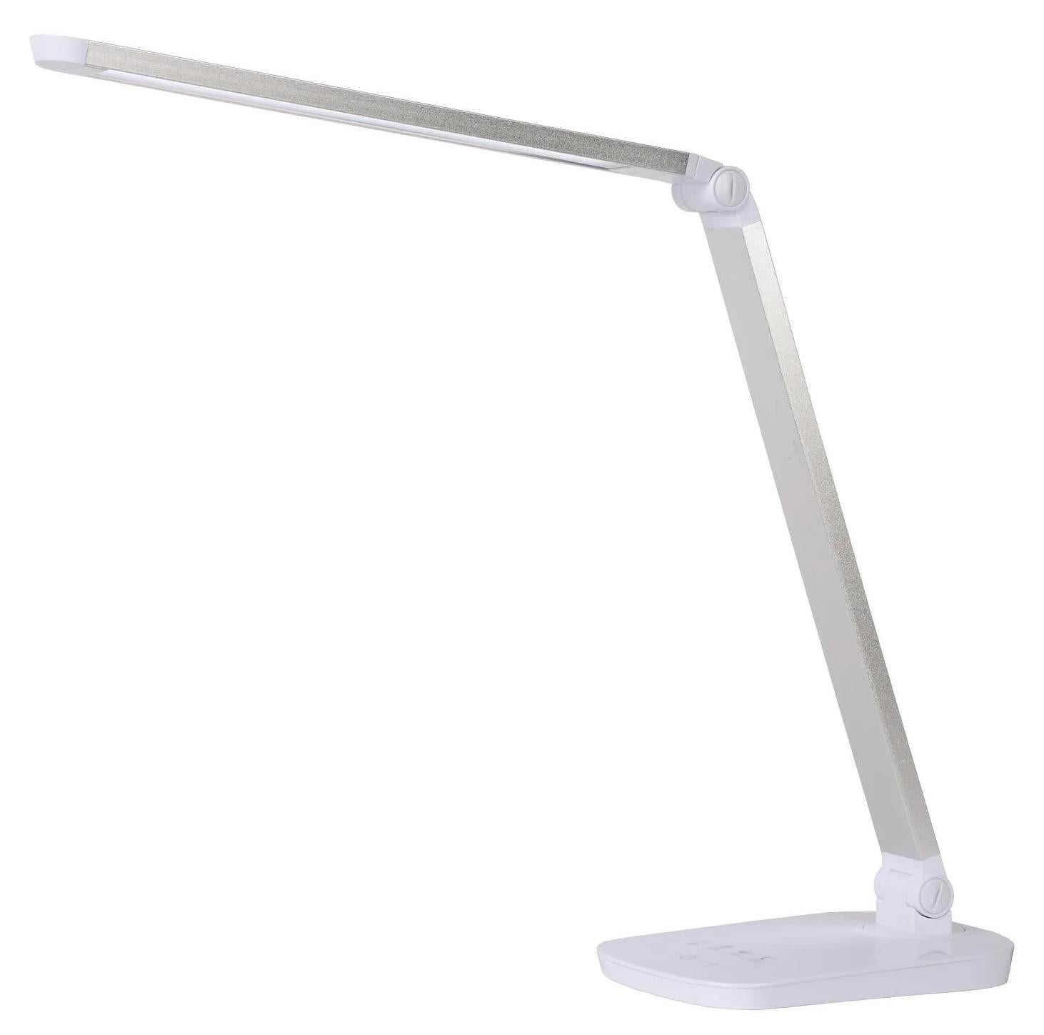 Lucide Vario LED Bureaulamp Wit - Dimbaar en Instelbaar