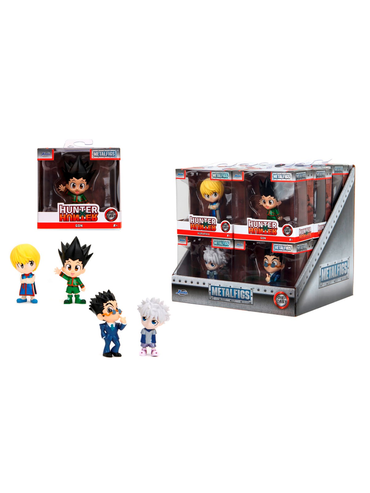 Jada Toys - Hunter X Hunter Figuren 2.5", Welle 1