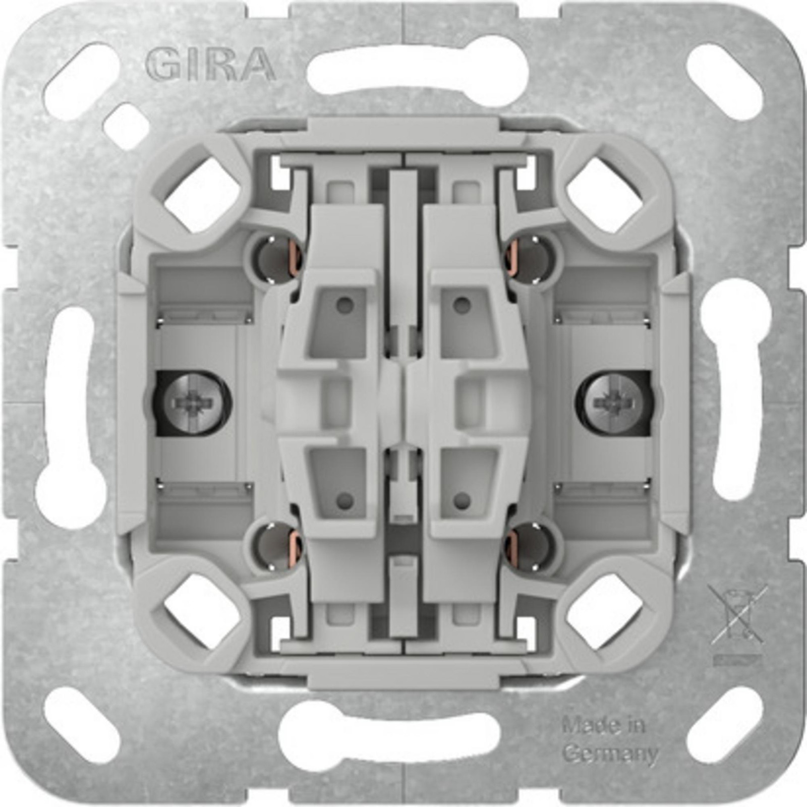 Gira drukknop 314700 4f met sluitcontact