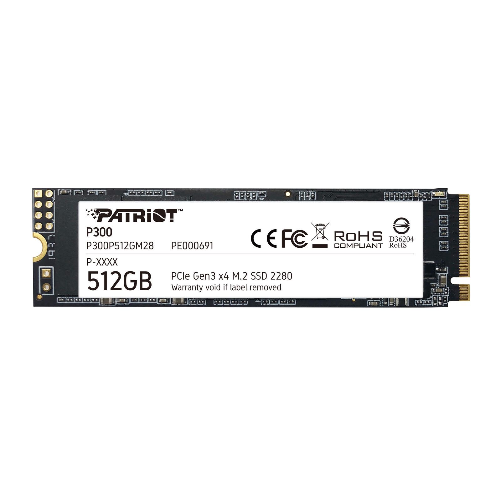 Patriot Memory P300 M.2 SSD - 512 GB P300P512GM28