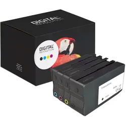 4 Digital Revolution Tinten ersetzt HP 953XL Multipack KCMY