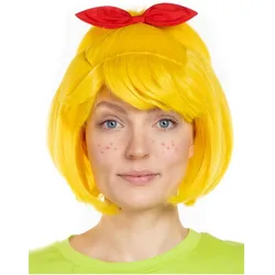 Maskworld Bibi Blocksberg Perücke - Fasching Kostüm Perücke