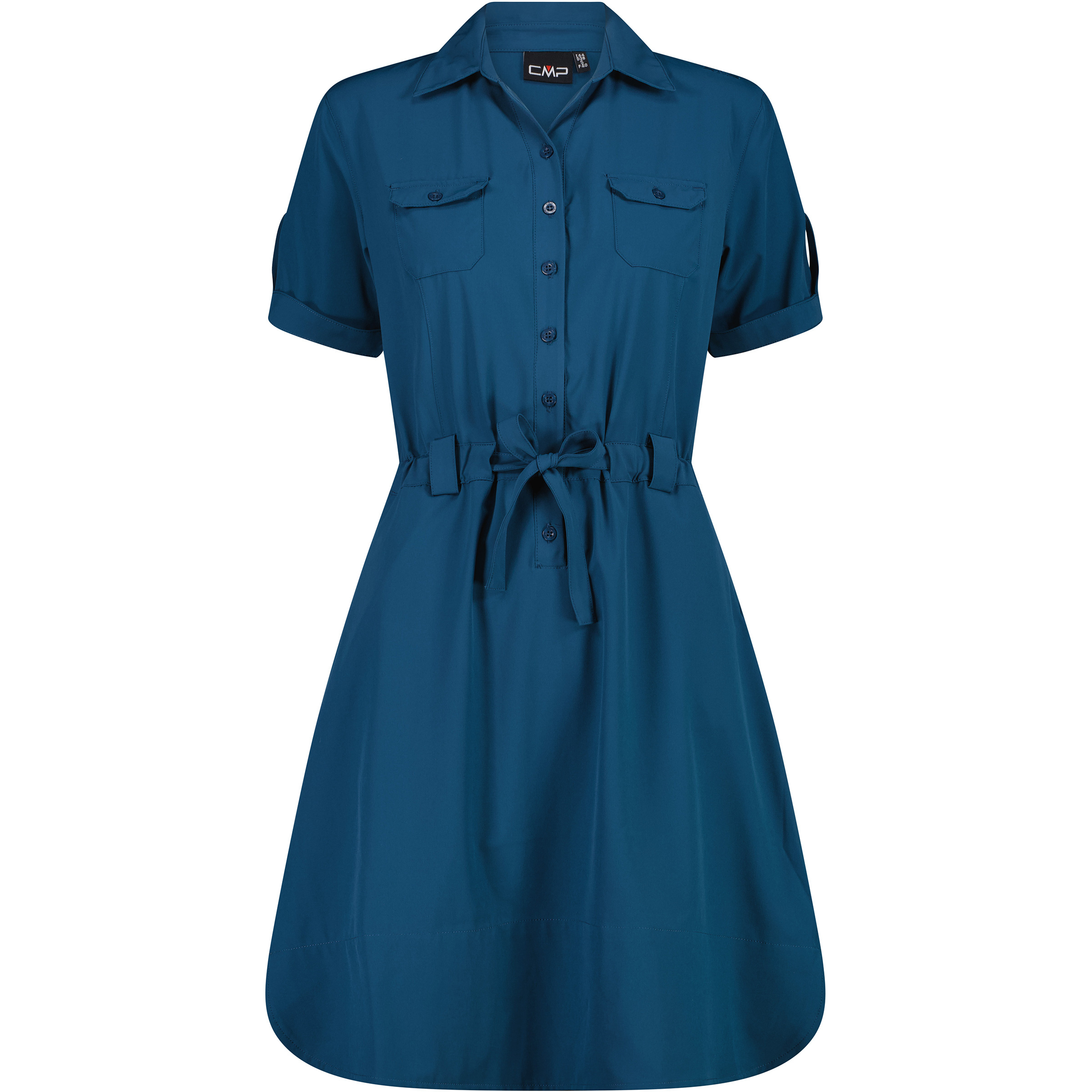 CMP Kleid Damen Kleider blau Größe S Lifestyle Elastisch