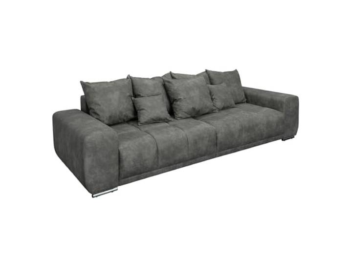Riess Ambiente Extravagantes XXL Sofa ELEGANCIA 285cm grau inkl. Kissen Bigsofa Große Polstercouch Wohnlandschaft
