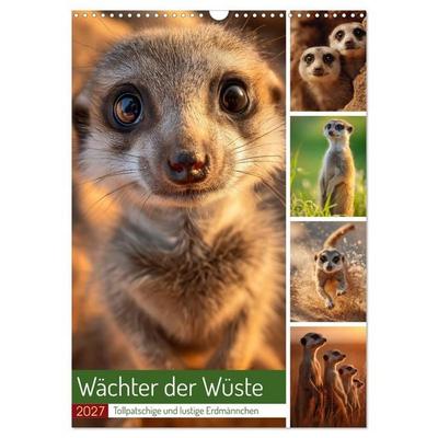 Wächter der Wüste (Wandkalender 2027 DIN A3 hoch), CALVENDO Monatskalender