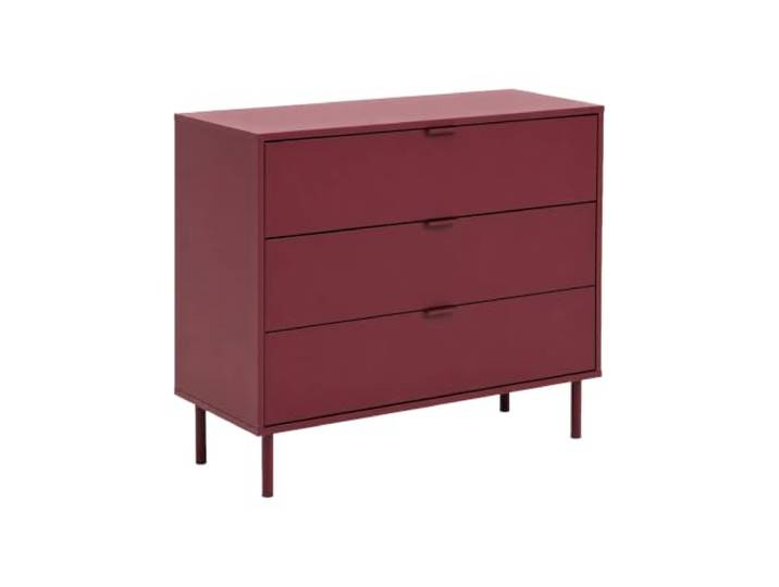 Alice's Garden sweeek - Kommode 3 Schubladen Holzdekor und Metall - Ellie