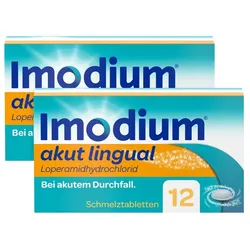 Imodium akut lingual Doppelpack 2X12 St