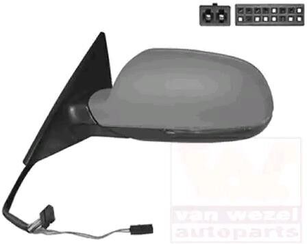 VAN WEZEL 0383805 Wing mirror