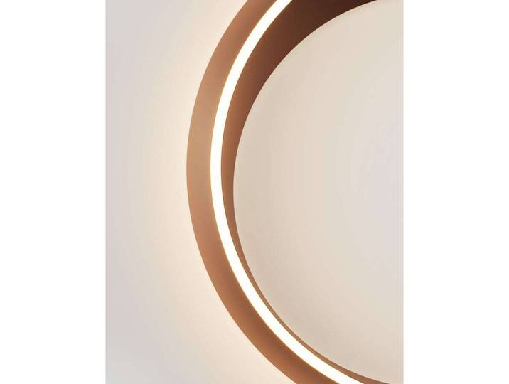 Tidal 60 Plafonnier 2700K Terra - Lodes - Chambre à coucher - Aluminium - Anneau