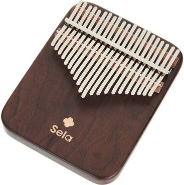 Sela Kalimba 21 Solid Black Walnut Black Walnut glänzend lackiert