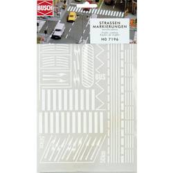Busch 7196 H0 Straßenmarkierungen