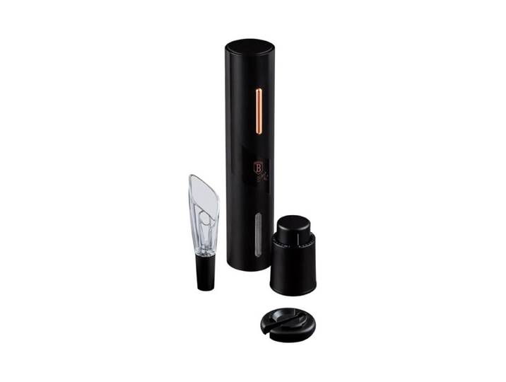 Berlinger Haus Weinöffner Set Elektro Schwarz/Rosegold