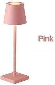 Uplift Essentials Wireless Wine Bottle Lamp USB Rechargeable Atmosphere Decor high Version Pink