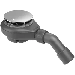 Viega, Siphon, Ablaufgarnitur Tempoplex 6966 d 115x40/50mm, KS, Hau. vc, Bauh. 80mm (Ablaufgarnitur)