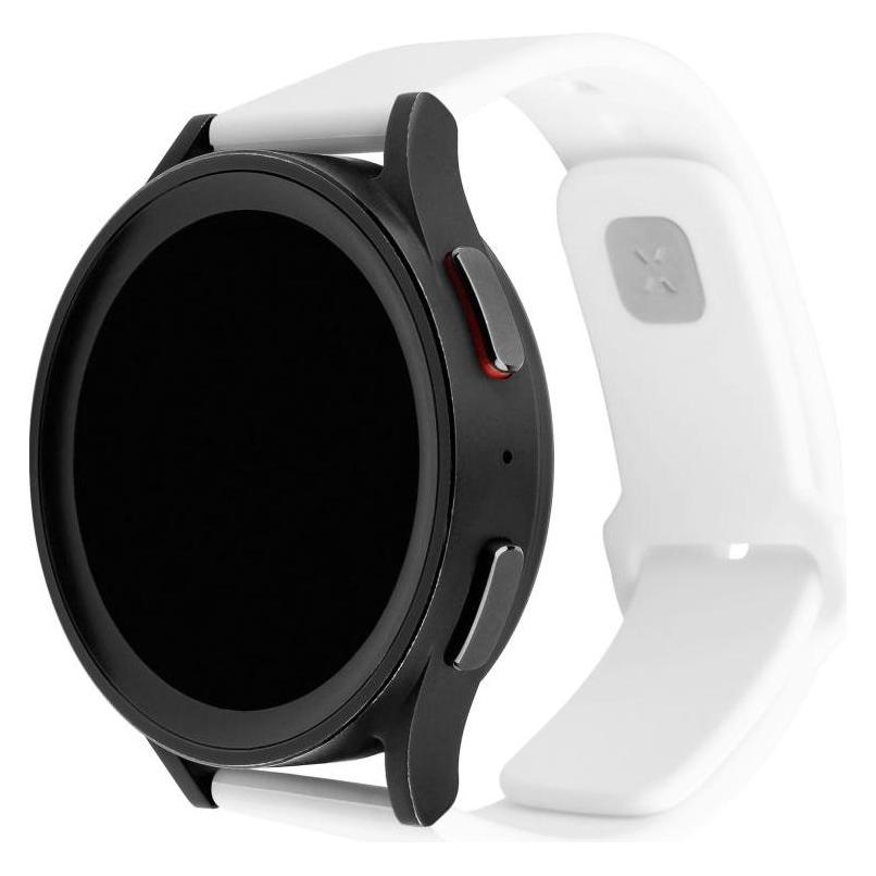 Fixed Silikone rem til Smartwatch Universal 20 mm Hvid (20 mm, Silikone) (FIXSST2-20MM-WH)