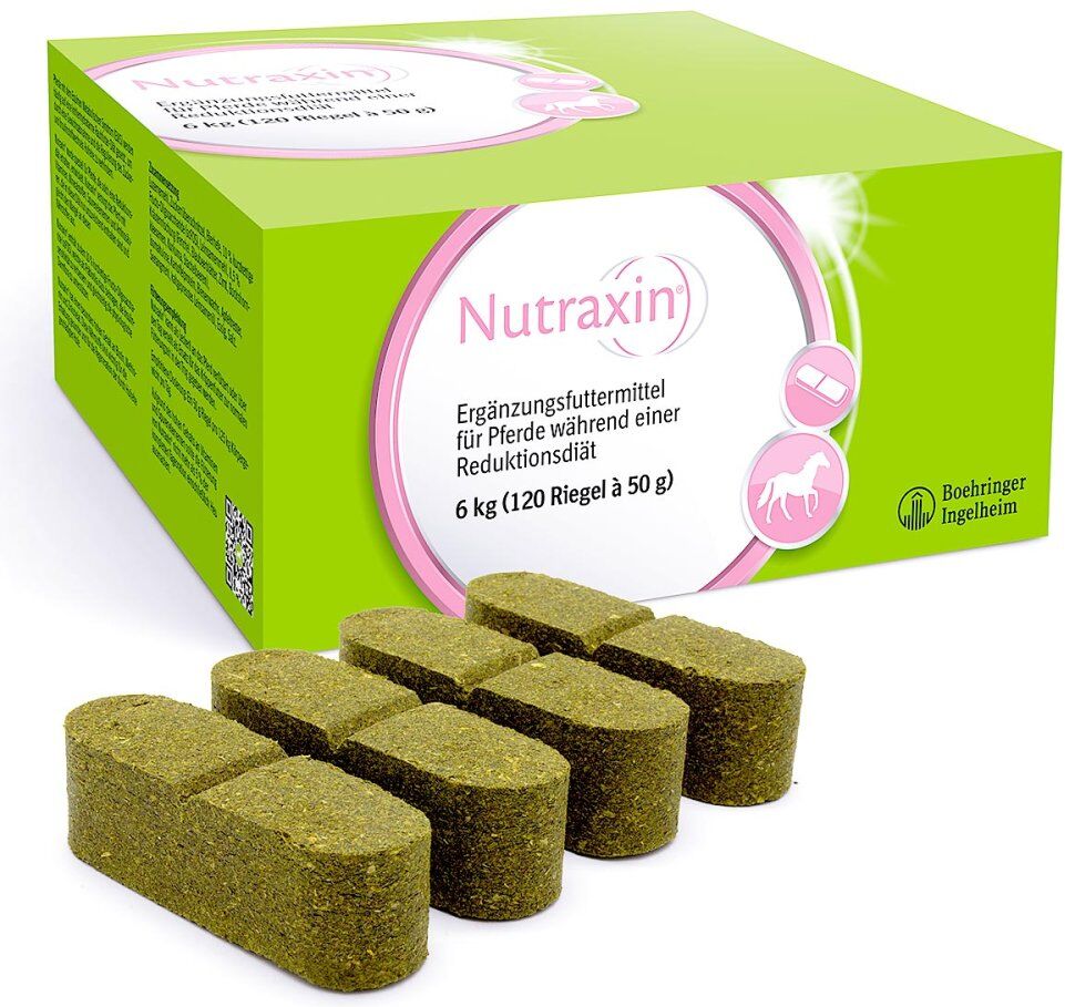 Nutraxin Ergänzungsfutterm.riegel für Pferde