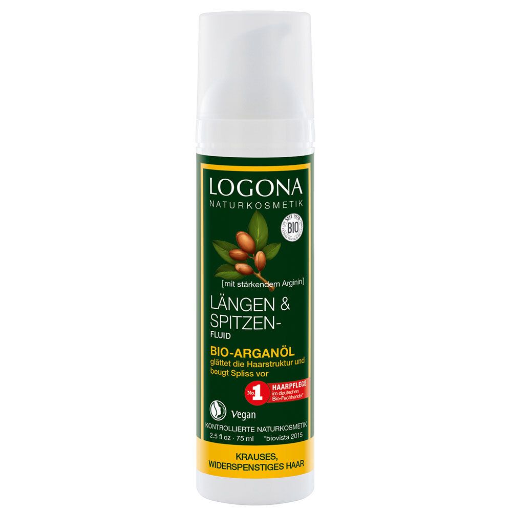 Längen- und Spitzenfluid Bio-Arganöl 75 ml Flaschen