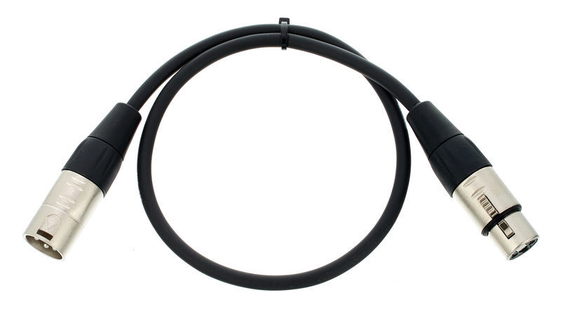 Cordial CFM 0,5 FM BK nero